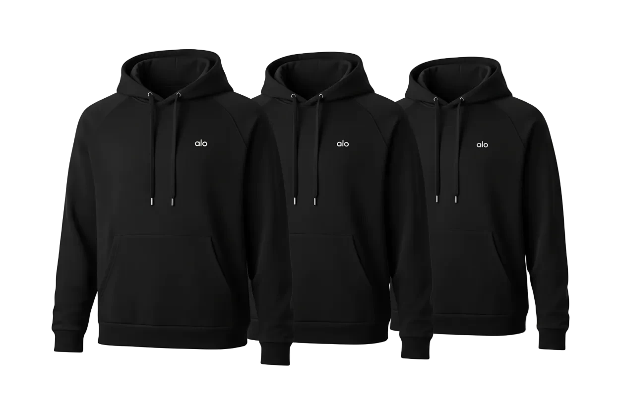 Paquete 3 hoodies alo