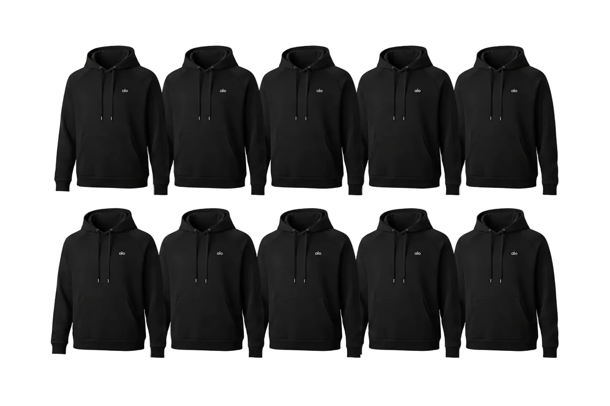 Paquete 10 hoodies alo