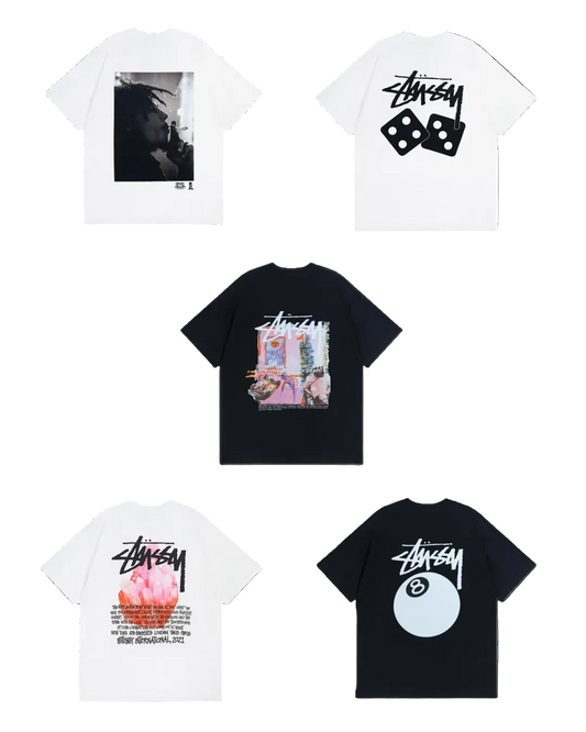 PAQUETE 15 PLAYERAS STUSSY