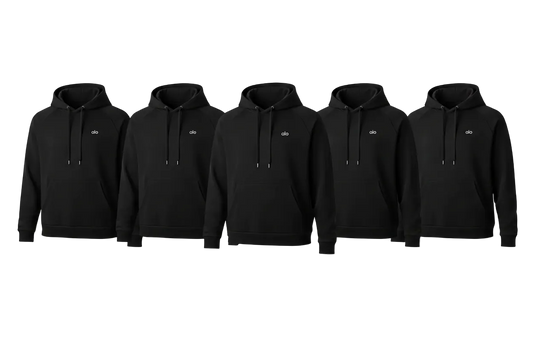 Paquete 5 hoodies alo